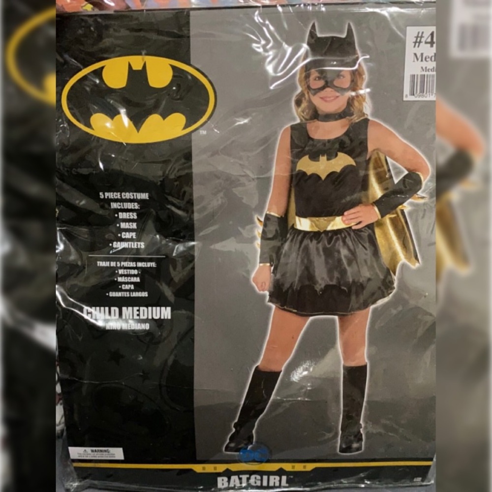 Girls Bat Girl Costume